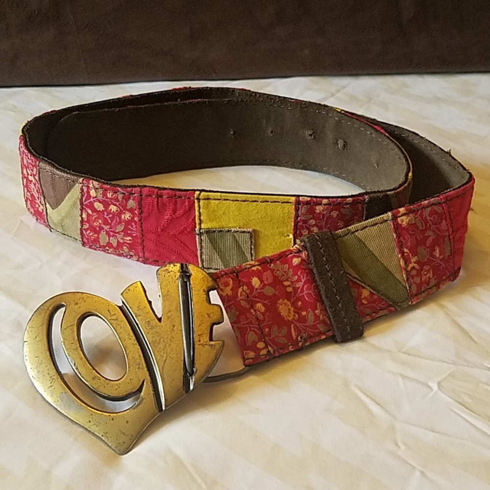 Lucky Brand Patchwork Belt